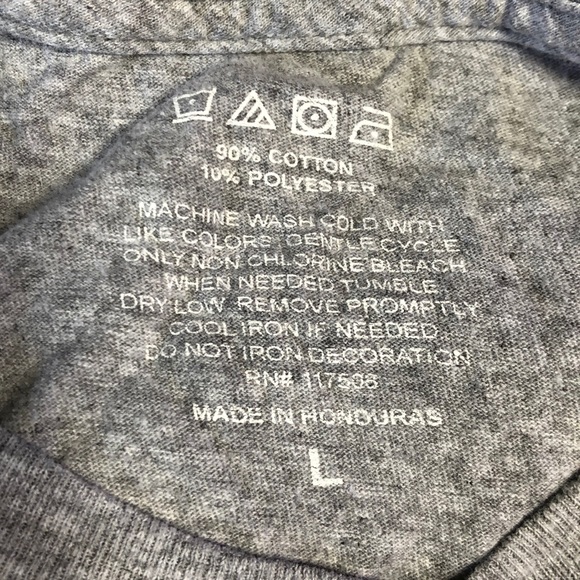 Gray T-shirt Sz L - Picture 3 of 3